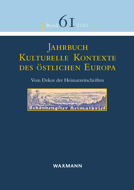 jahrbuch kulturelle kontexte 61