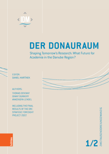 das Cover der Ausgabe 1/23 der Zeitschrift "Der Donauraum"