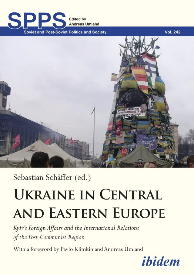 das Cover des Buchs Ukraine in Central and Eastern Europe, herausgegeben von Sebastian Schäffer