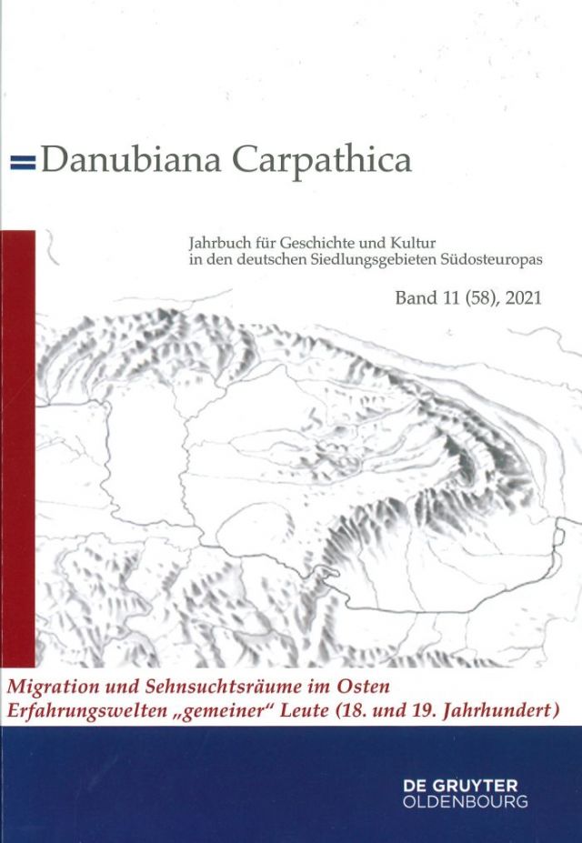 Cover Danubiana Carpathica Band 11
